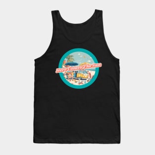 BEACH VACATION HERE COMES THE SUN Tank Top